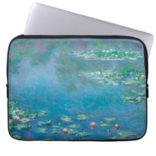 Housse Pour Ordinateur Portable Nymphéas par Claude Monet Peinture d'art fin