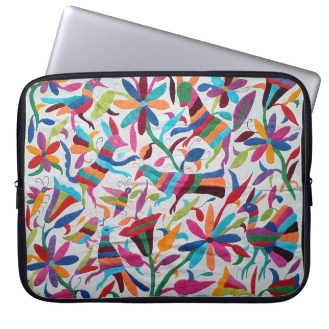 Housse Pour Ordinateur Portable Oaxaca Mexique Mexicain Maya Hispanique Ethnique B (Devant)