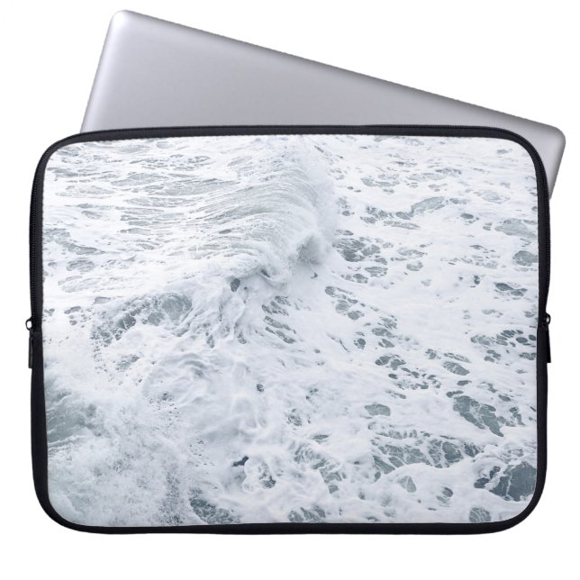 Housse Pour Ordinateur Portable Océan avec vague (Devant)