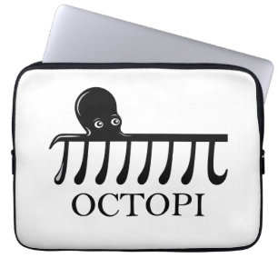Housse Pour Ordinateur Portable Octopi - Funny Pi Octopus Math