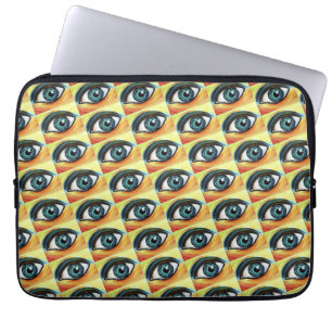 Housse Pour Ordinateur Portable OEil bleu