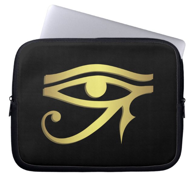 Housse Pour Ordinateur Portable Oeil de symbole d'Egyptien de horus (Devant)