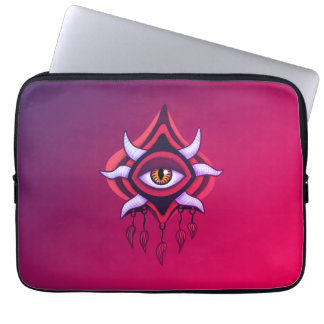Housse Pour Ordinateur Portable Oeil démon Vaporware - Gothique coloré