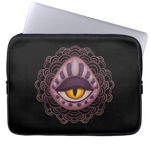 Housse Pour Ordinateur Portable Oeil Éffrayant bizarre bizarre