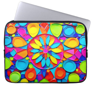 Housse Pour Ordinateur Portable Oeuvre symphonique Kaleidoscope