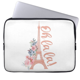 Housse Pour Ordinateur Portable Oh La La - Tour Eiffel Paris France