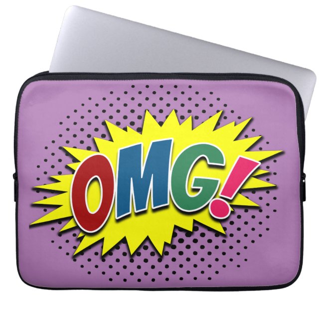 Housse Pour Ordinateur Portable Oh mon Dieu ! (Devant)