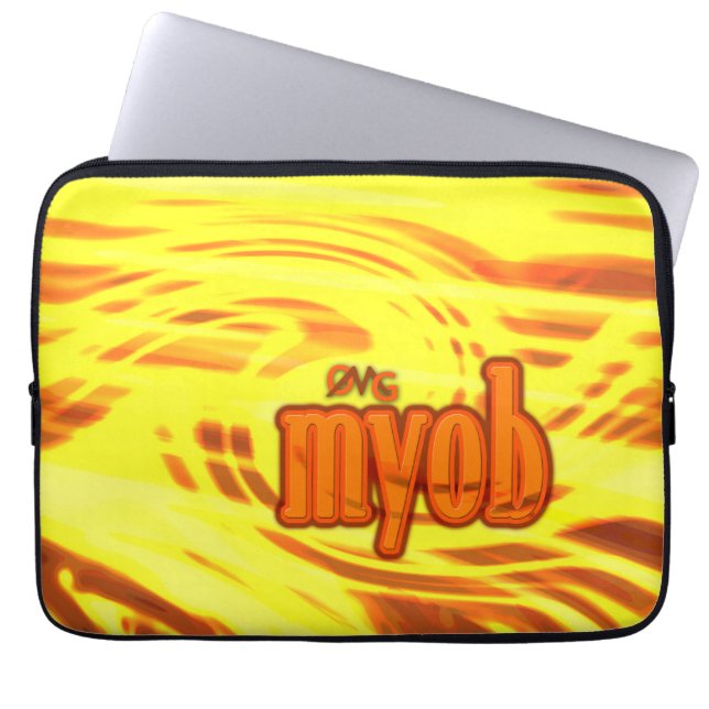 Housse Pour Ordinateur Portable Oh mon Dieu ! (Devant)