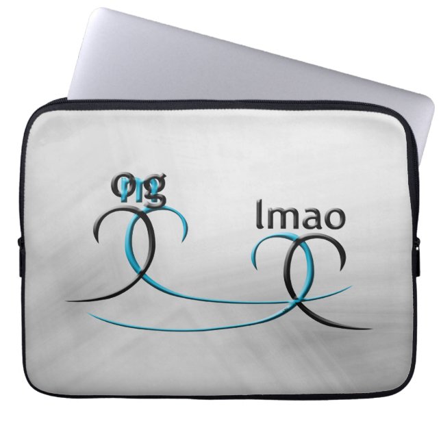 Housse Pour Ordinateur Portable Oh mon Dieu ! (Devant)