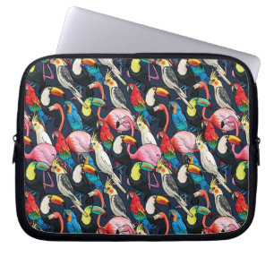 Housse Pour Ordinateur Portable Oiseaux exotiques