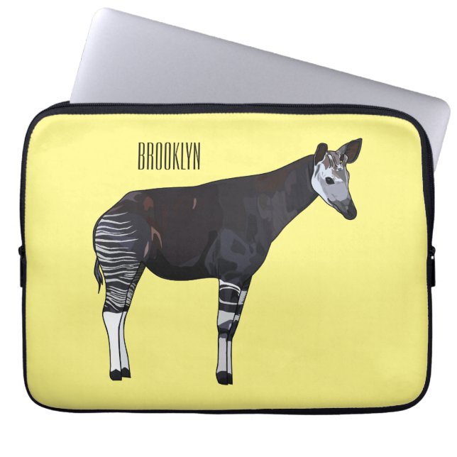 Housse Pour Ordinateur Portable Okapi (Devant)