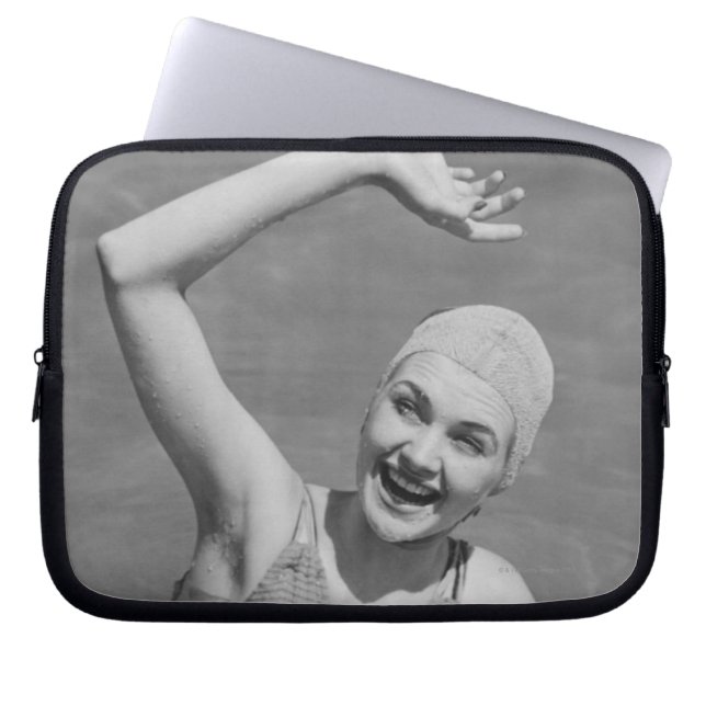 Housse Pour Ordinateur Portable Ondulation de femme (Devant)