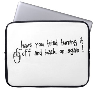 HOUSSE POUR ORDINATEUR PORTABLE ONOFF PAR EKLEKTIX