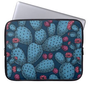 Housse Pour Ordinateur Portable Opuntie de floraison