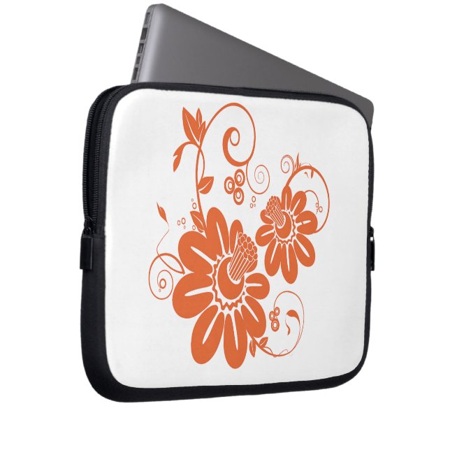 Housse Pour Ordinateur Portable Orange Blossom (Devant droit)