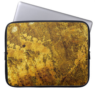 Housse Pour Ordinateur Portable Orange grunge textureabstrait, antique, antique, a