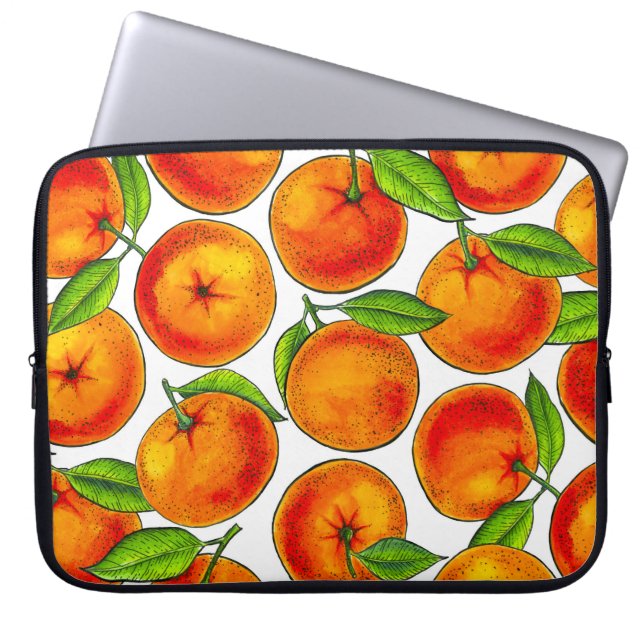 Housse Pour Ordinateur Portable Oranges (Devant)