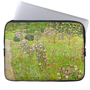 Housse Pour Ordinateur Portable Orchard Gustav Klimt avec Rose