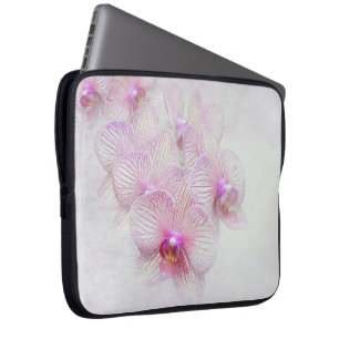 Housse Pour Ordinateur Portable Orchidées roses