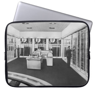 Housse Pour Ordinateur Portable ORDINATEUR MAINFRAME mainframe, vintage, rétro, te