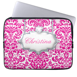 Housse Pour Ordinateur Portable Ordinateur portable Coque Cool de coeur Monogramme
