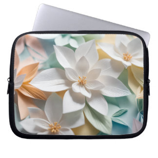 Housse Pour Ordinateur Portable Origami flowers