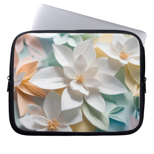 Housse Pour Ordinateur Portable Origami flowers (Devant)