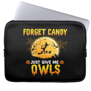 Housse Pour Ordinateur Portable Oubliez Candy Donne-Moi Juste Chouette Sorcière Ha