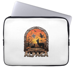 Housse Pour Ordinateur Portable Oubliez les bonbons, donnez-moi simplement Hallowe