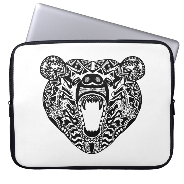 Housse Pour Ordinateur Portable Ours de style (Devant)