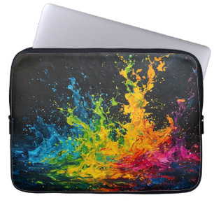 Housse Pour Ordinateur Portable Paint coloré