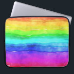 Housse Pour Ordinateur Portable Painted Rainbow<br><div class="desc">This design features a child-like painting of a rainbow in various bright colors. Je veux dire,  je veux dire,  je veux dire,  je veux dire,  c'est un smile on even the surliest face !</div>