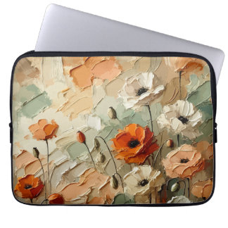 Housse Pour Ordinateur Portable Painterly Bloomscape