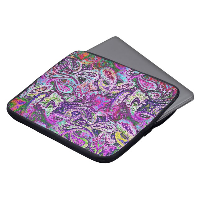 Housse Pour Ordinateur Portable Paisley 4 (Devant haut)