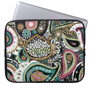 Housse Pour Ordinateur Portable Paisley asiatique : design moderne et sans soudure