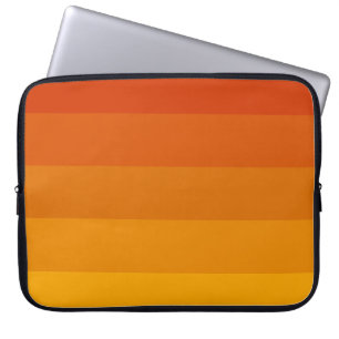 Housse Pour Ordinateur Portable Palette de bandes orange