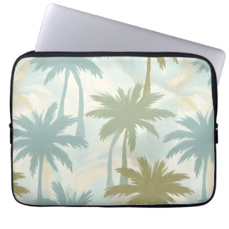 Housse Pour Ordinateur Portable Palmiers aux feuilles souples – Motif tropical pas
