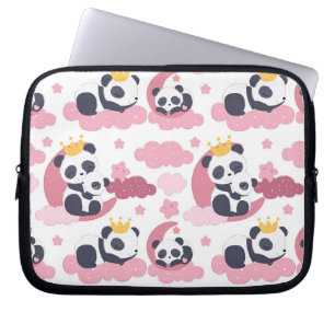 Housse Pour Ordinateur Portable Panda Lover Je Suis Surnommé Panda