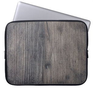 Housse Pour Ordinateur Portable Panneau Brown en bois