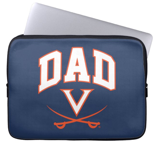 Housse Pour Ordinateur Portable Papa des Cavaliers de Virginie (Devant)