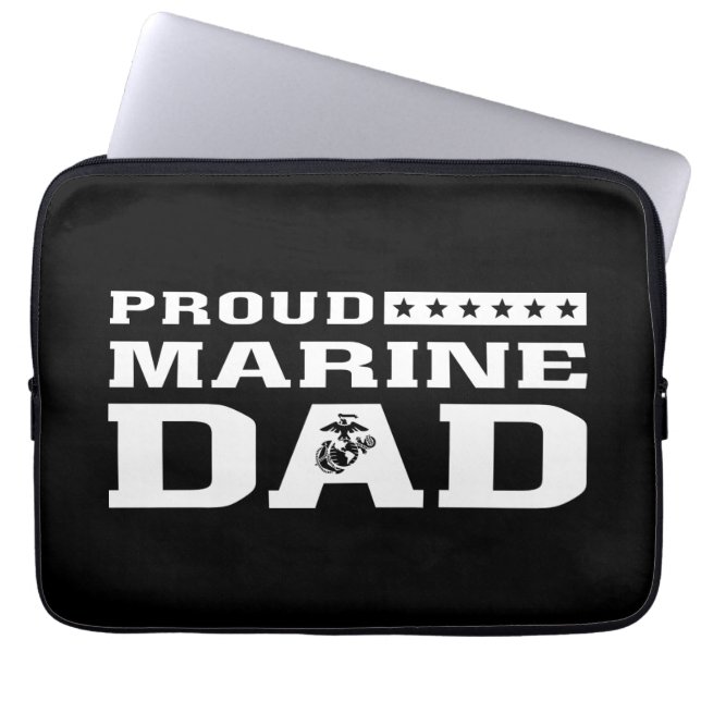 Housse Pour Ordinateur Portable Papa marin fier (Devant)