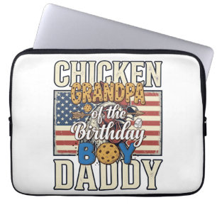 Housse Pour Ordinateur Portable Papi du gâteau d'anniversaire du garçon Lait de co