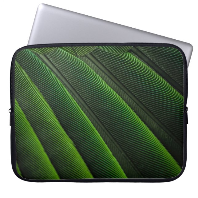 Housse Pour Ordinateur Portable Papier peint 3D vert (Devant)