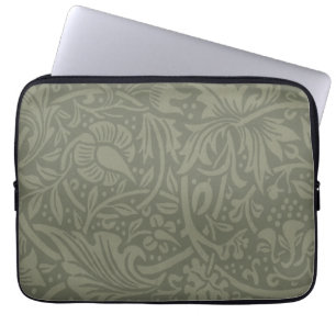 Housse Pour Ordinateur Portable Papier peint floral Narcisse William Morris
