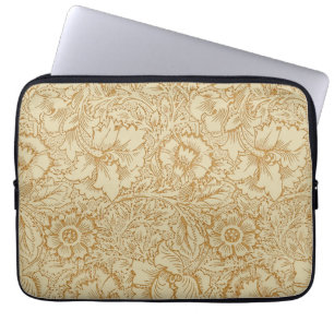 Housse Pour Ordinateur Portable Papier peint floral Poppy de William Morris