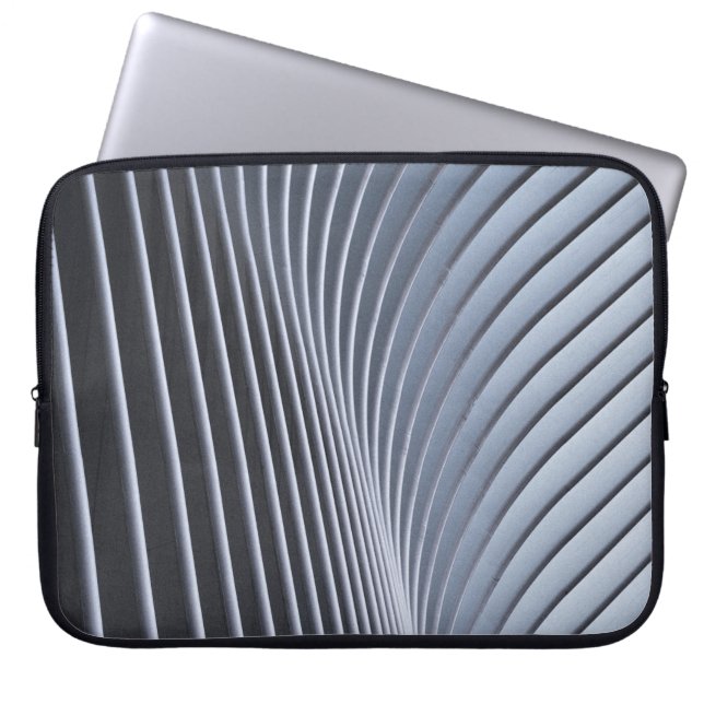 Housse Pour Ordinateur Portable Papier peint numérique gris (Devant)