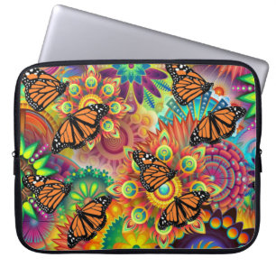 Housse Pour Ordinateur Portable Papillon