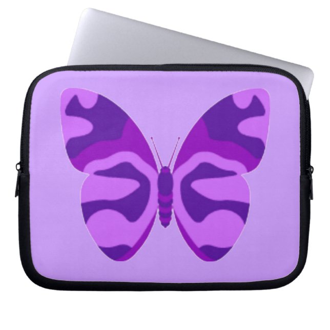 Housse pour ordinateur portable papillon (Devant)