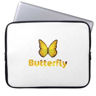 Housse Pour Ordinateur Portable Papillon