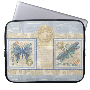 Housse Pour Ordinateur Portable Papillon du bureau de création G